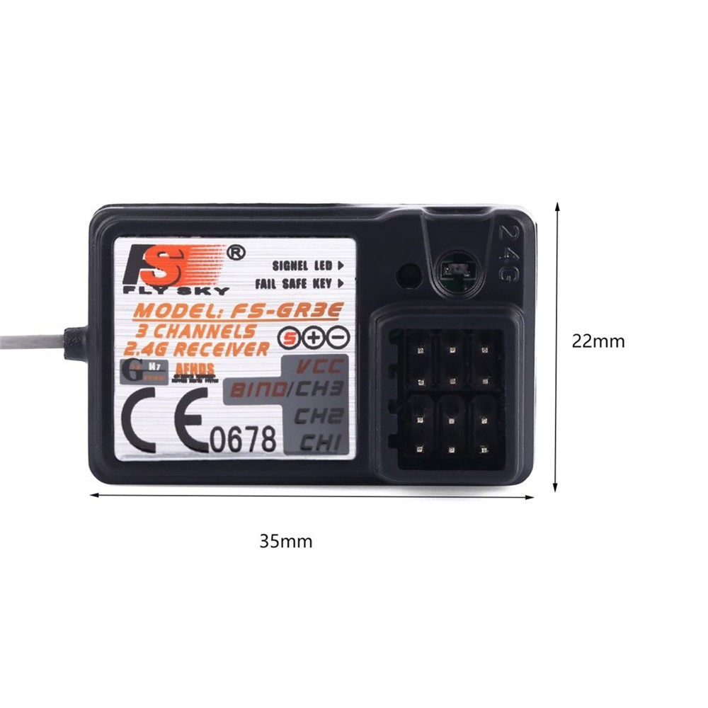 Fusi GR3E GT3B 2.4G Receiver 3 Triple Channel with Runaway Protection RDH - Image 3