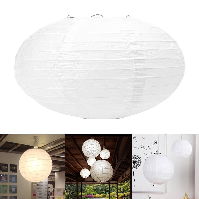 Tcph Flying Saucer Shape Paper Lamp Wedding Wall Sconces Chinese Wedding Party Balls Hanging Decoration Paper Ball Lampshade Jelly - Image 4