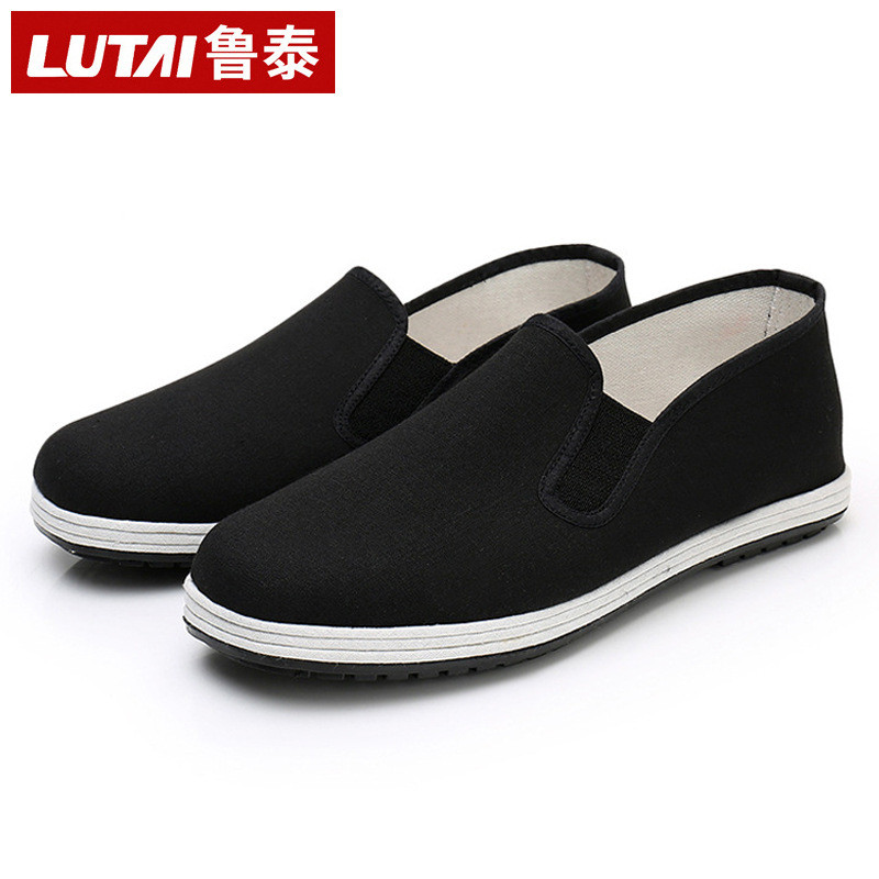 Lutai Old Beijing Cloth Shoes Work Shoes Men's Slip-On Men's Shoes Melaleuca Sole Cloth Shoes Men's Cloth Shoes Casual Old Cloth Shoes20251016 - Image 3