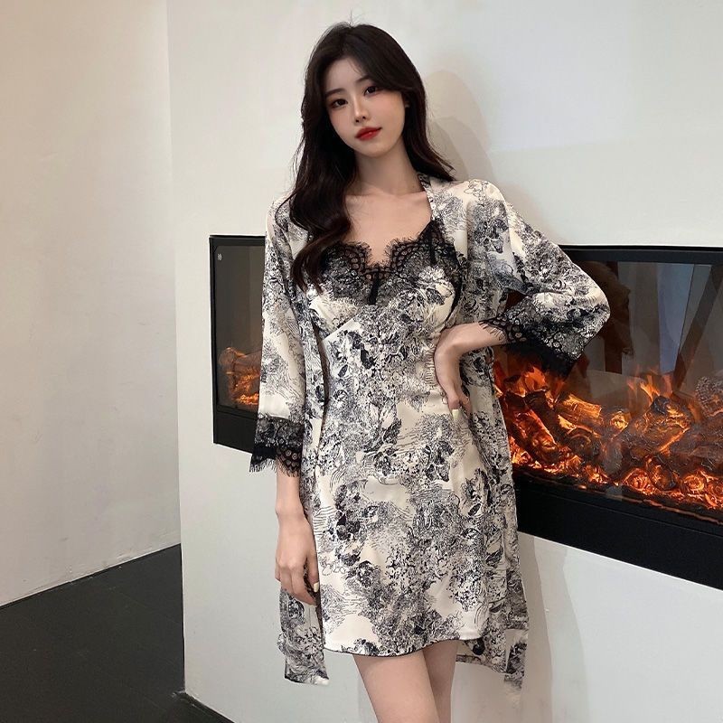 ks1473.ph Suspender pajamas for women in summer thin ice with chest pad three sets of nightgowns ne 0702Km1LrZOgC