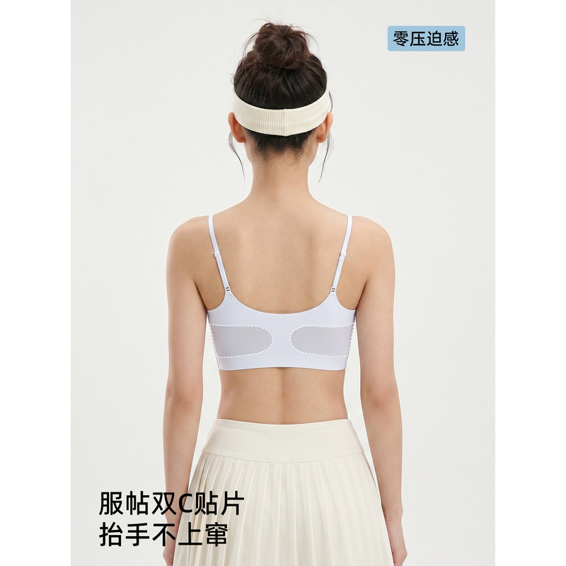 Ancient and modern style girls' underwear, form-fitting vests for middle and high school students during their growth period, no underwire bras for teenage girls - Image 4