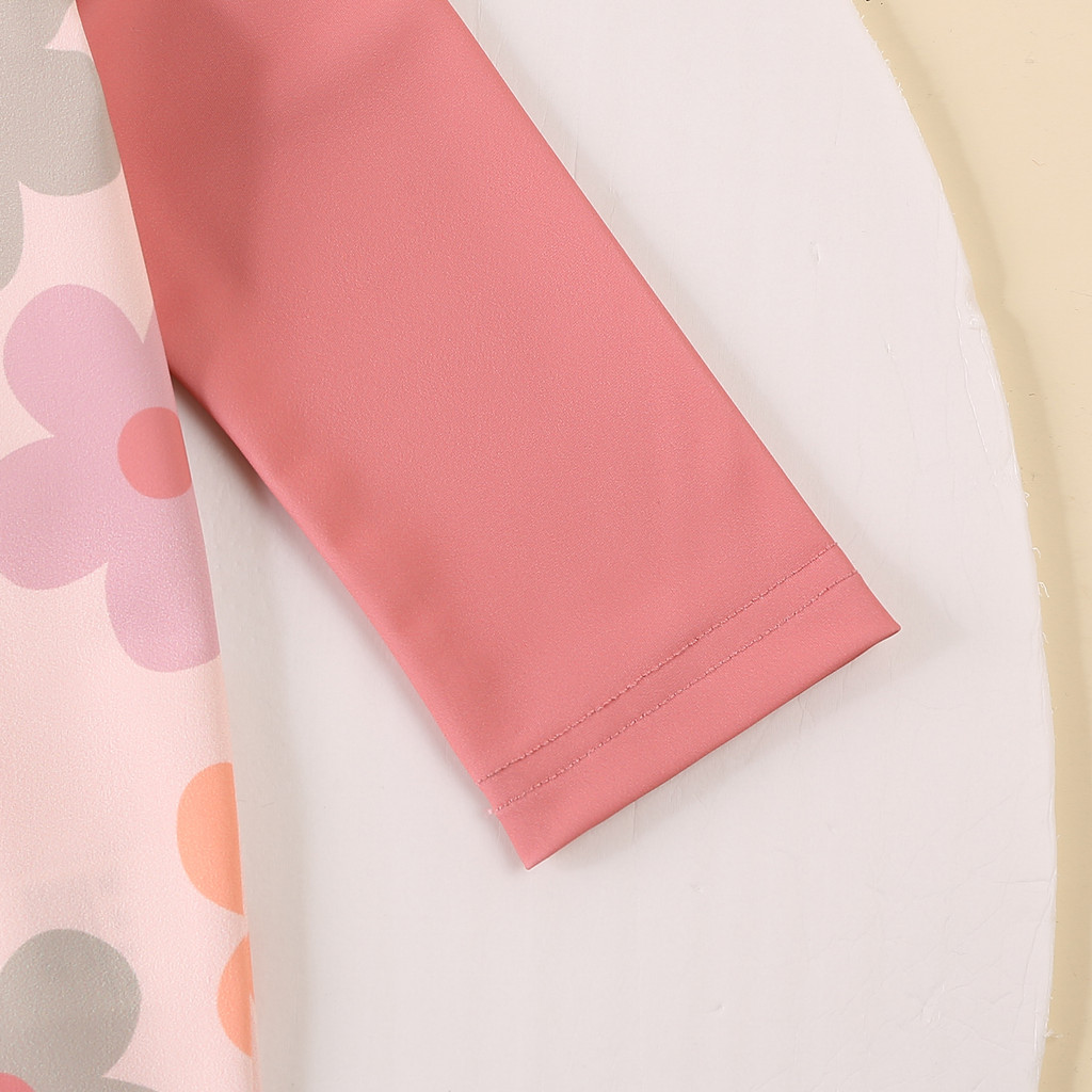 Oscarbaby Swimsuit For Kids Boy and Girls Onepiece Long Sleeve Rashguard with Swimming Cap Rushgard - Image 8