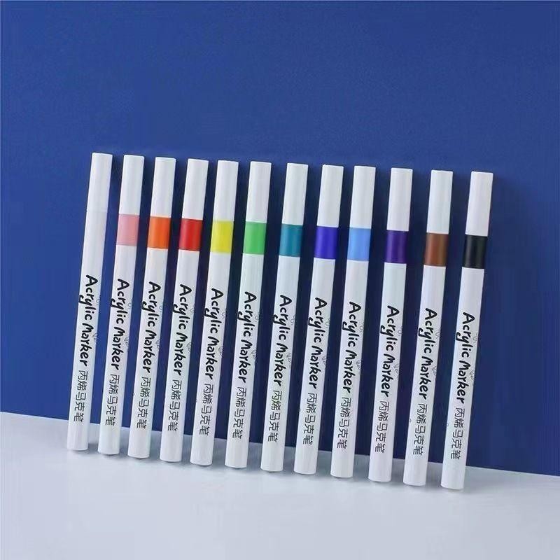 12/24/36/48/60/80 Colors Acrylic Marker Pen Set Color Marker Set Colored Pen color pen Coloring set — view 5