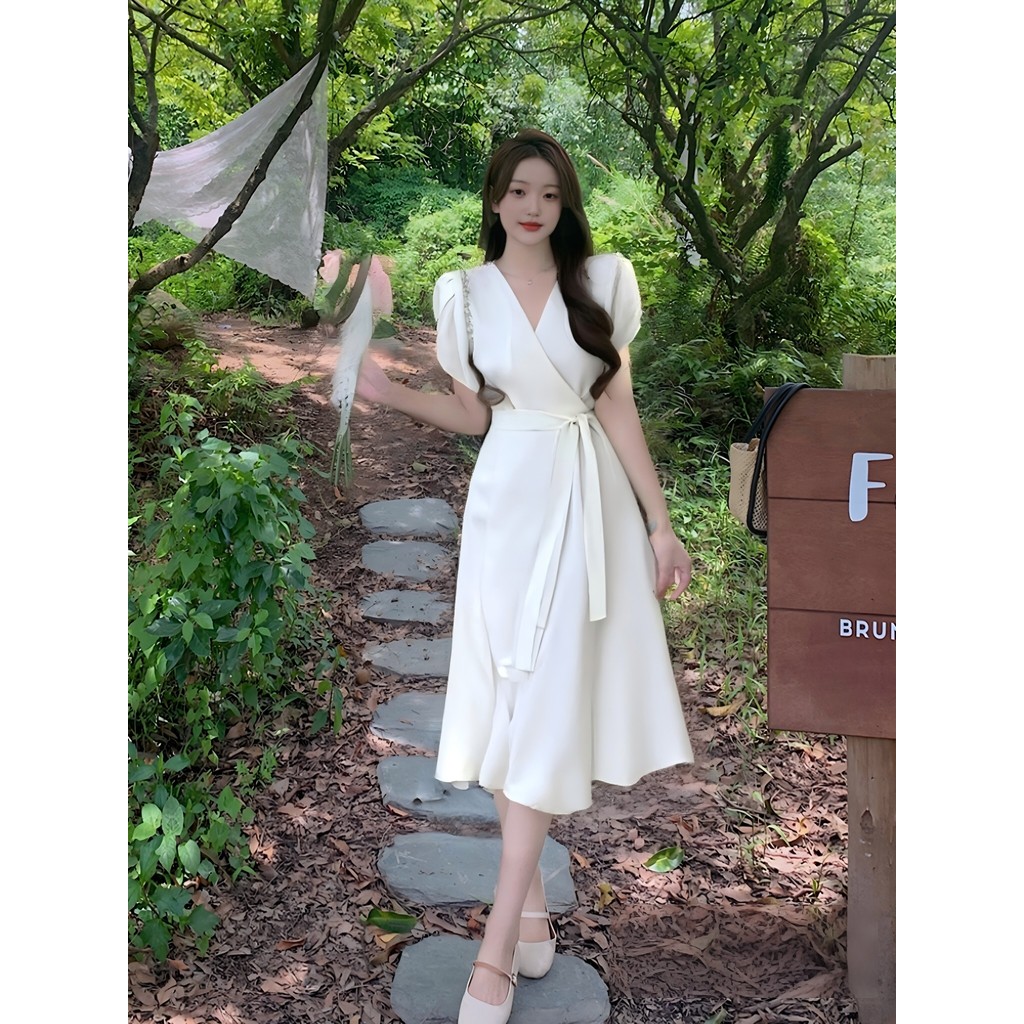 Shop civil wedding dress casual for Sale on Shopee Philippines