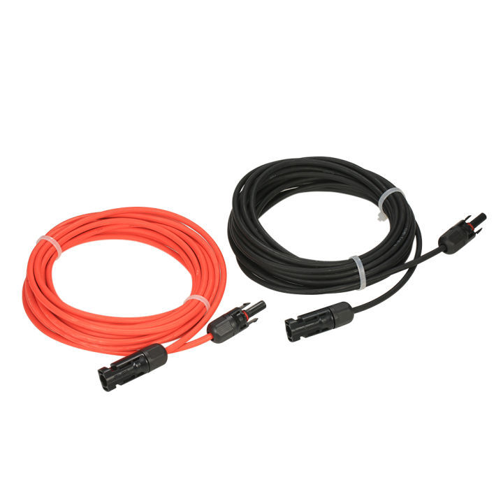 Solar Panel Extension Cable 10/20/30 Feet 12AWG Wire with MC4 Female and Male Connector 6m㎡/4m㎡ — view 8