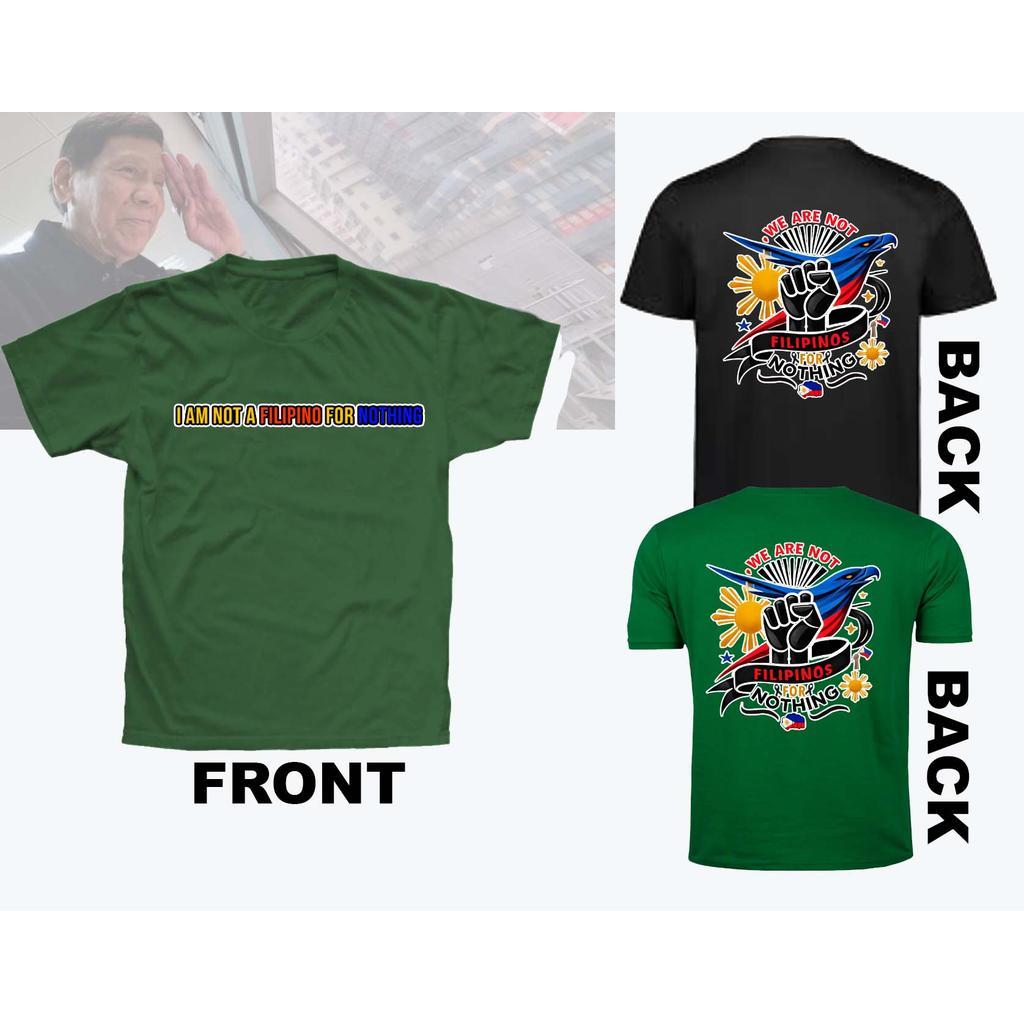 i am not a filipino for nothing TSHIRT UNISEX COTTON MEN AND WOMEN - Image 2