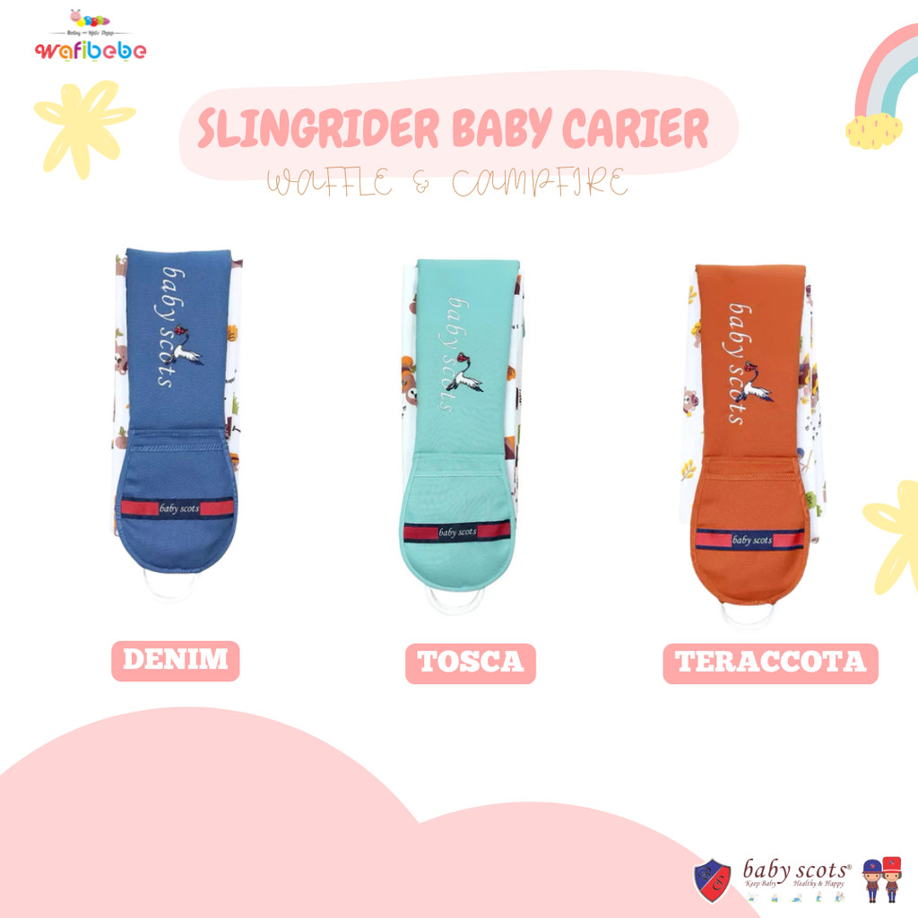 Baby Scots Instant Side Carrier Slingrider Baby Carrier - Practical Side Carrier Baby Carrier Newborn Baby Carrier for 0-12 Months Baby Carrier Ergonomic — view 2