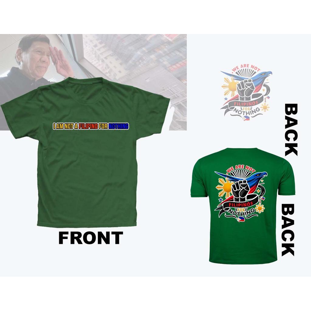 i am not a filipino for nothing TSHIRT UNISEX COTTON MEN AND WOMEN - Image 5