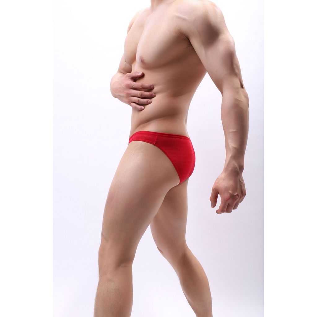 BRAVE PERSON Men's Underwear Lace Printed Breathable Low Waist Bikini Men's Triangle Pants B1124# - Image 5