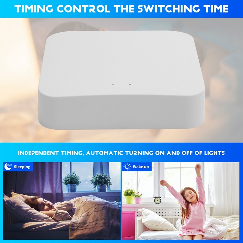 For Tuya Zigbee Hub Wireless Multi Mode Gateway for Smart Home for ZigBee Devices Via Smart Life Tuya Smart Home rang585 — view 5