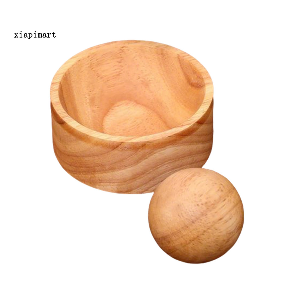 {xiapimart} Dumpling Dough Roller Wooden Rolling Ball Tool Wooden Round Dumpling Maker Hand Press Mold Diy Wonton Wrapper Tool Dumpling Mold for Easy Home Kitchen Cooking - Image 3