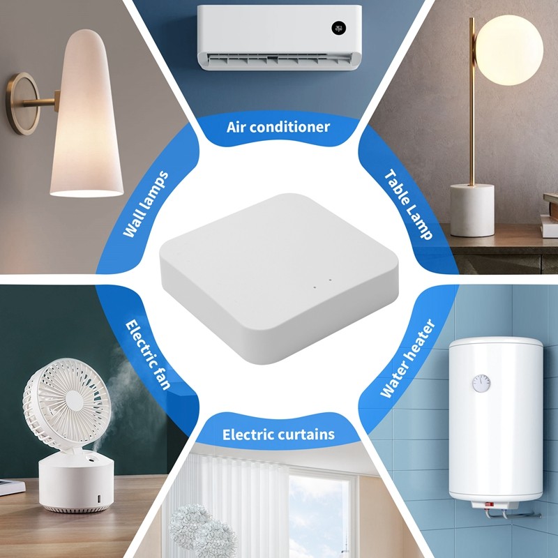 For Tuya Zigbee Hub Wireless Multi Mode Gateway for Smart Home for ZigBee Devices Via Smart Life Tuya Smart Home rang585 — view 6
