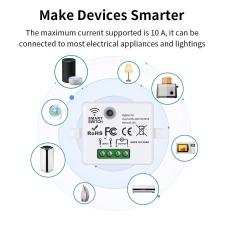 Works with Tuya US WiFi+Bluetooth smart wall switch RF433 smart touch LED light switch, smart home smart light switch smart switch — view 7