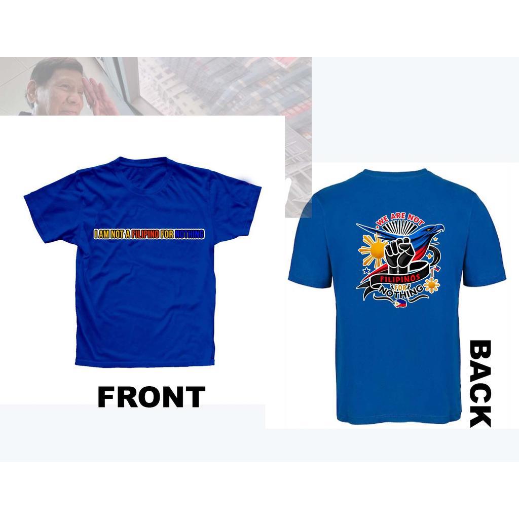 i am not a filipino for nothing TSHIRT UNISEX COTTON MEN AND WOMEN - Image 4