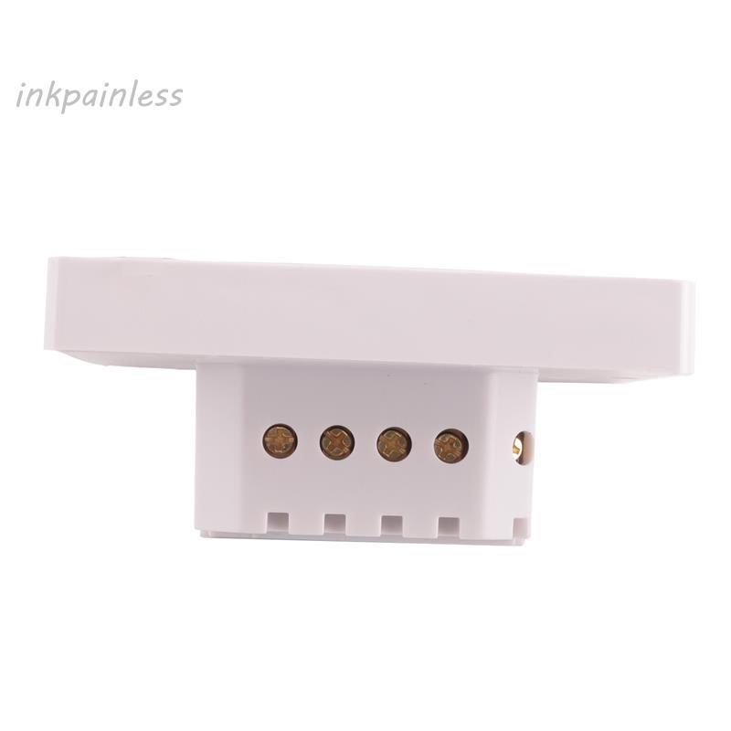 【inkpainless】1 PCS Tuya Smart Home Multiple Zigbee Smart Home Control Panel 4 Inch Switch Panel In-Wall Touchscreen Control for Home-EUplug — view 8