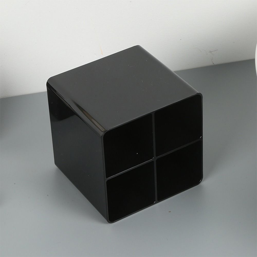 BAIHEIH Makeup Brush Holder, Black Plastic Pen Holder, Multi-functional Desktop Organizer School Office - Image 3