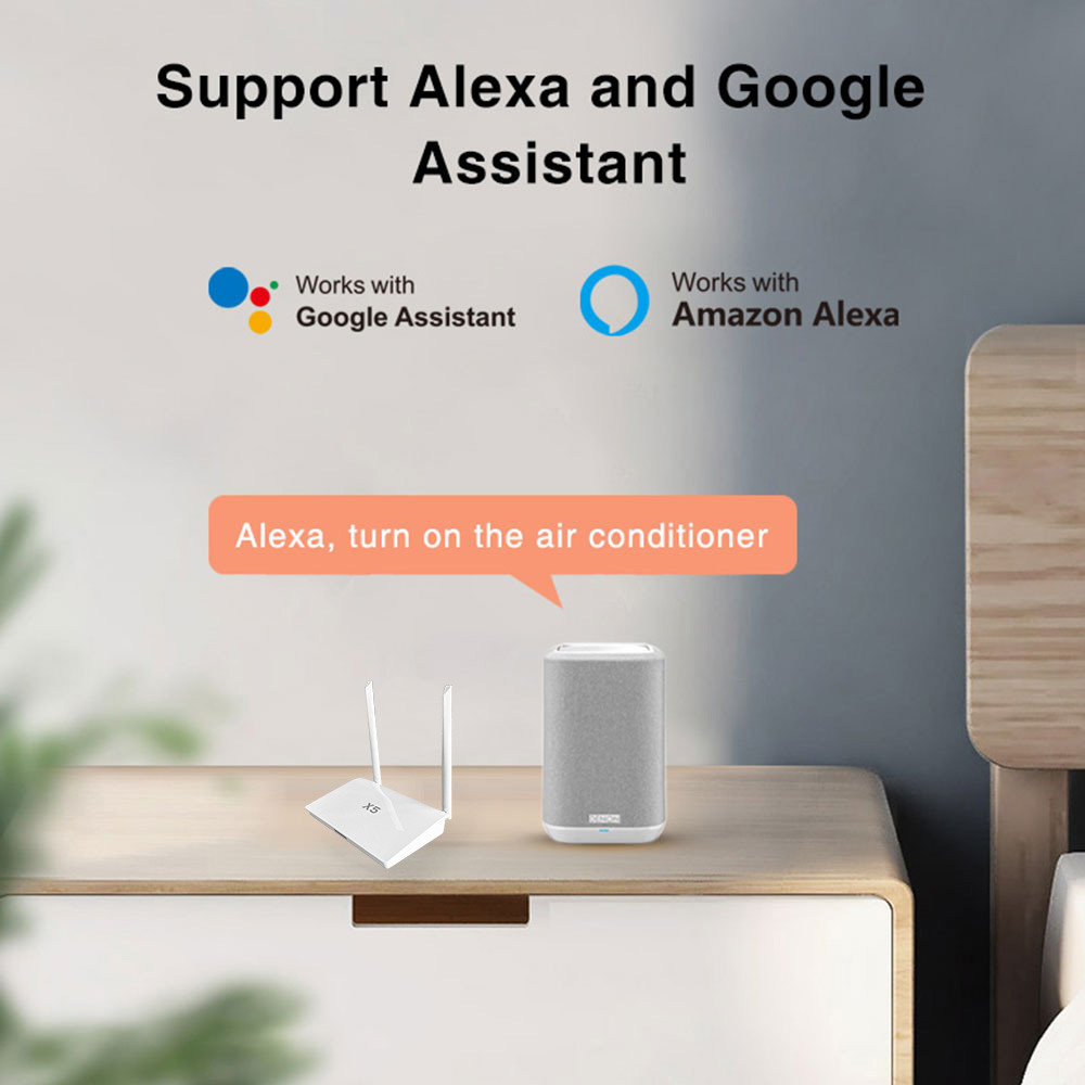 Tuya Zigbee Wired Gateway X5 Smart Home Hub Bluetooth Gateway Strong Signal Amplifier Long Range Extender Multi‐function Smart Home Bridge Works with Tuya Smart Life App for Smart — view 3