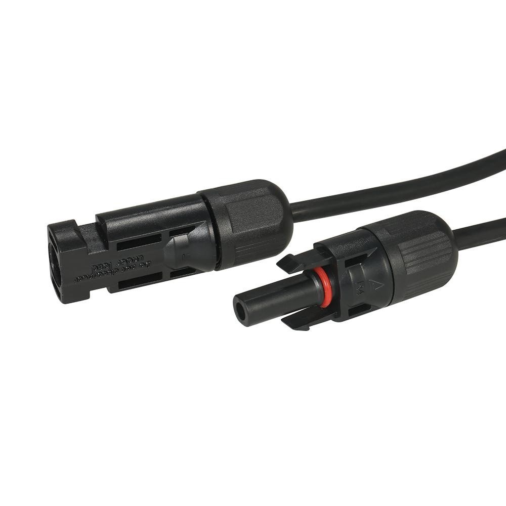 12AWG SOLAR PANEL EXTENSION CABLE 10 20 30 FEET WITH MC4 CONNECTOR — view 2