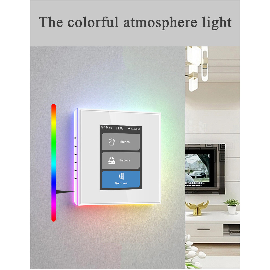 Tuya & Apple Homekit Smart Light Switch for Smart Home Work with Alexa and google Home Smart Home Products Wall Switches — view 5