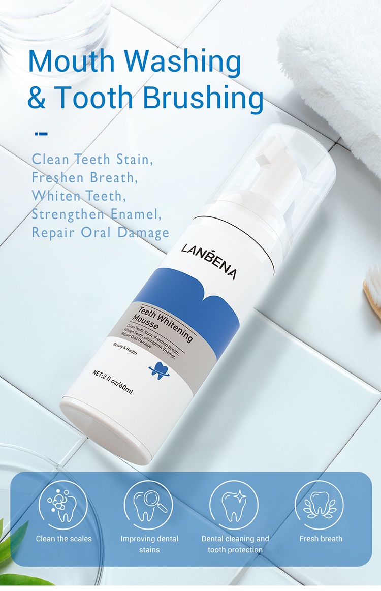 LANBENA Teeth Whitening Mousse 60ml sg 11134202 22100 2cgzhzhrd8iv9c