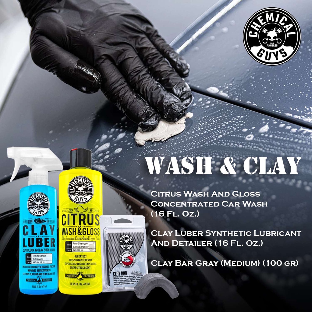 Chemical Guys WAC_CLY_100_16 - Luber - Synthetic Lubricant & Detailer (16  oz)