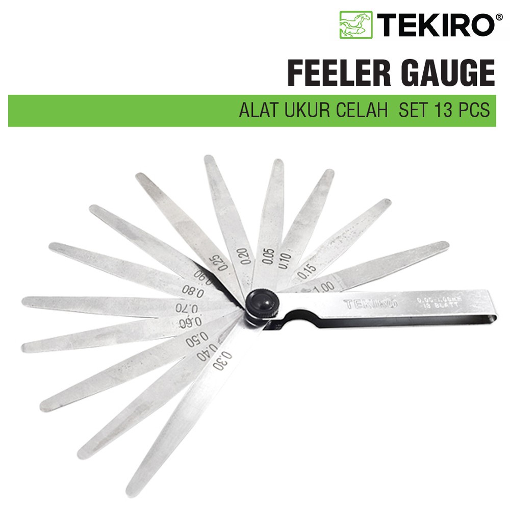 TEKIRO Feeler Gauge (13 Pcs) AUFG1292 Shopee Philippines
