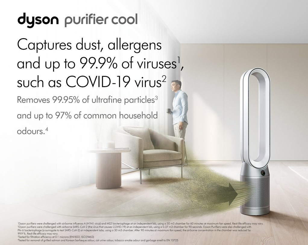 Dyson air multiplier store technology filter