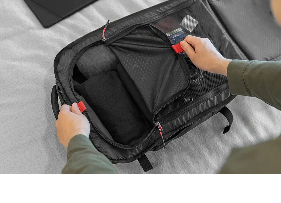 tomtoc 17 Inch Travel Laptop / Backpack Laptop - Gray