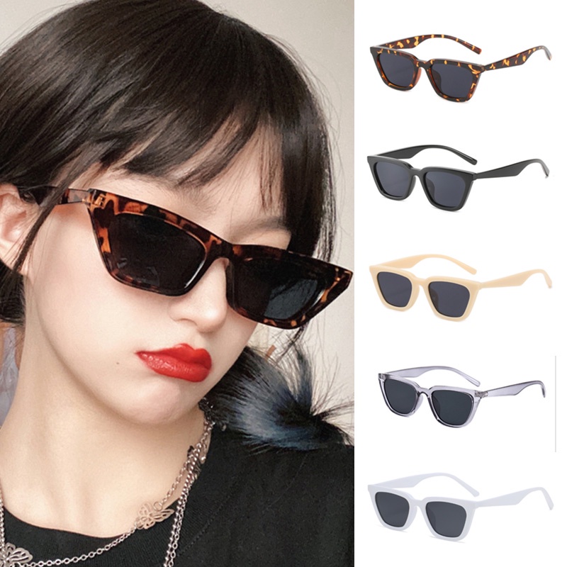 YO Heart Evangelista YSL Cat Eye Sunglasses for Women Ulzzang Square