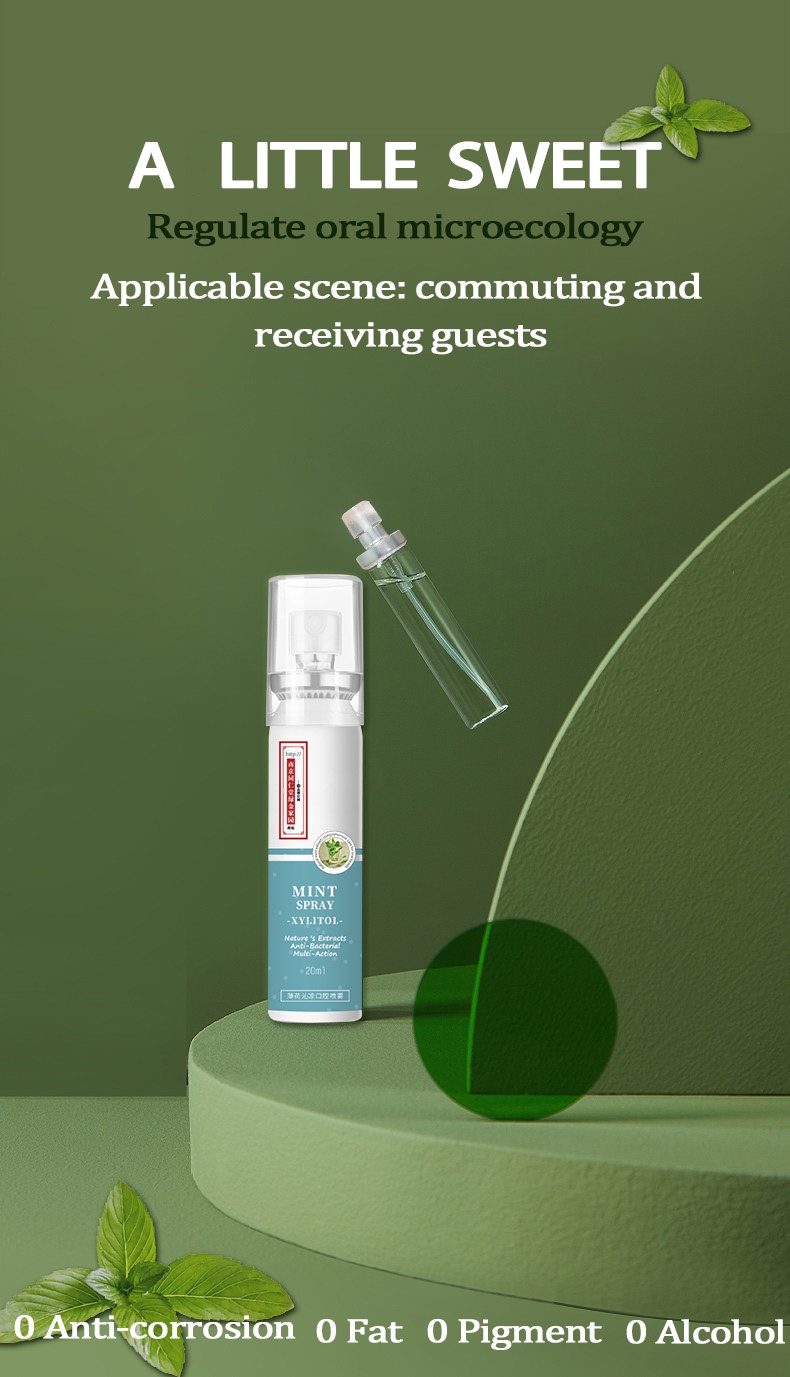Mouth Spray For Bad Breath 20ml Mini Breath Freshener Bad Breath