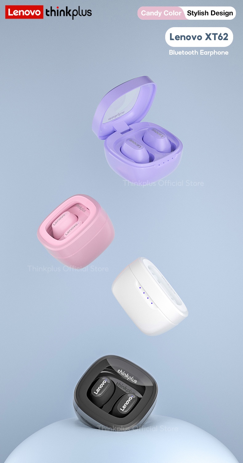 Lenovo XT62 TWS True Wireless Earbuds description image