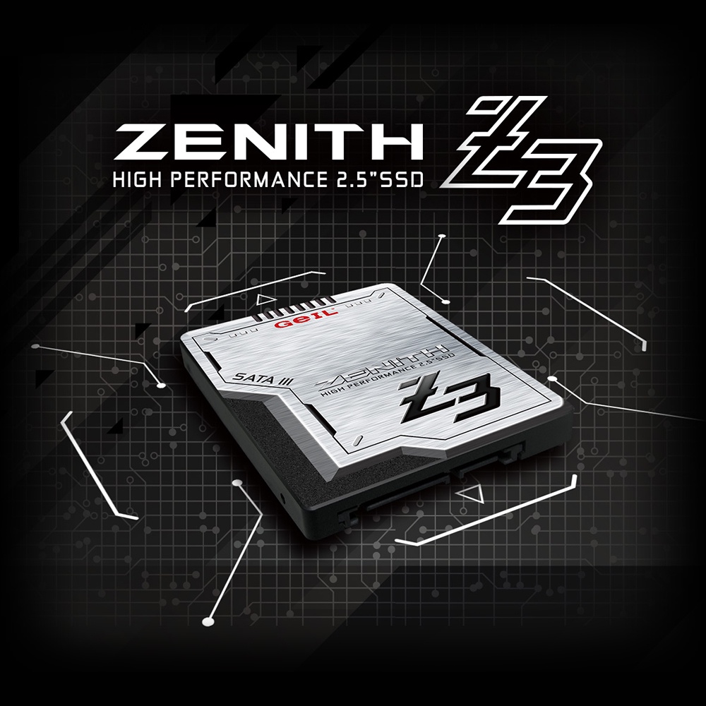 Ssd geil zenith z3 512gb gz25z3 512gp обзор