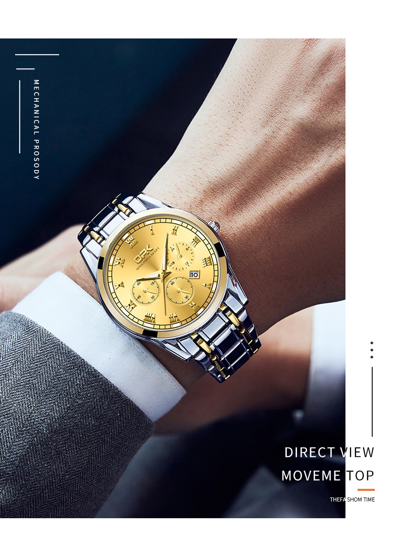 OPK Watch For Men Water Proof Relo for Man Original Business Genuine