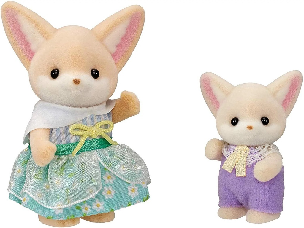 Sylvanian Families Sunny Picnic Set - Fennec Fox Sister & Baby