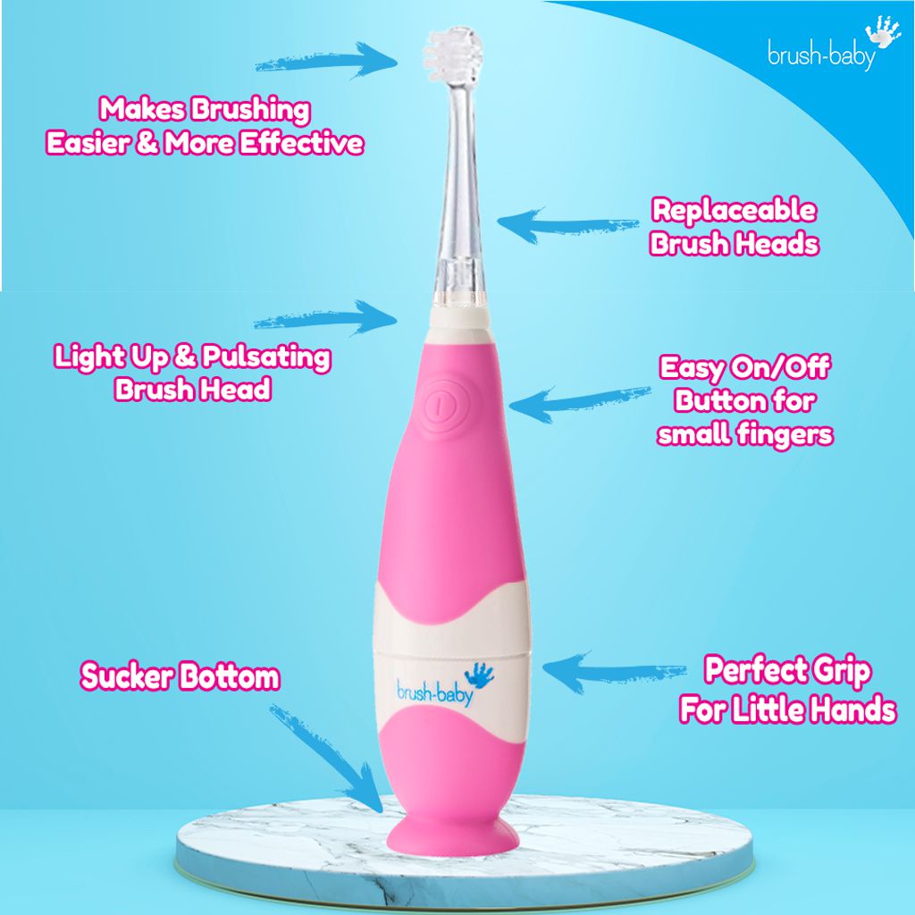 Baby on sale electric toothbrush