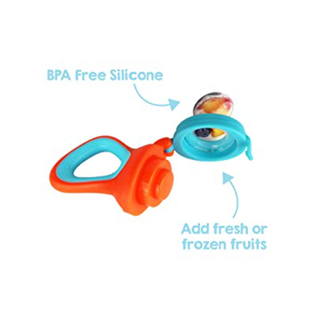 RaZbaby - SAFELY INTRODUCE SOLIDS: Silicone feeder safely