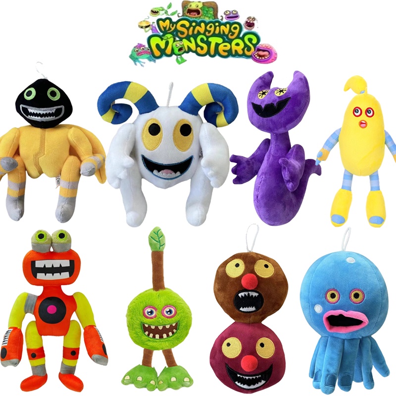 In Stock!!! 33cm My Singing Monsters Wubbox Hoola Plush Toys Stuffed 