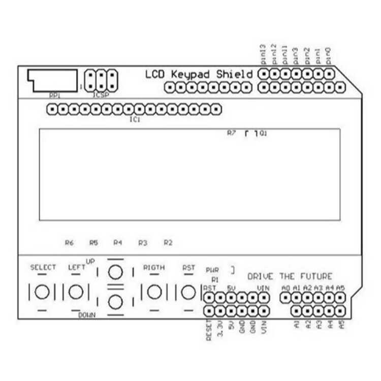 LCD1602 Character LCD Screen Input/Output Expansion Board LCD Display ...