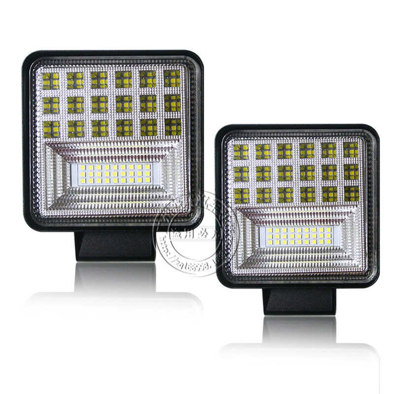 New Car LED Work Light Light Square Spotlight Modified Light Off Road ...