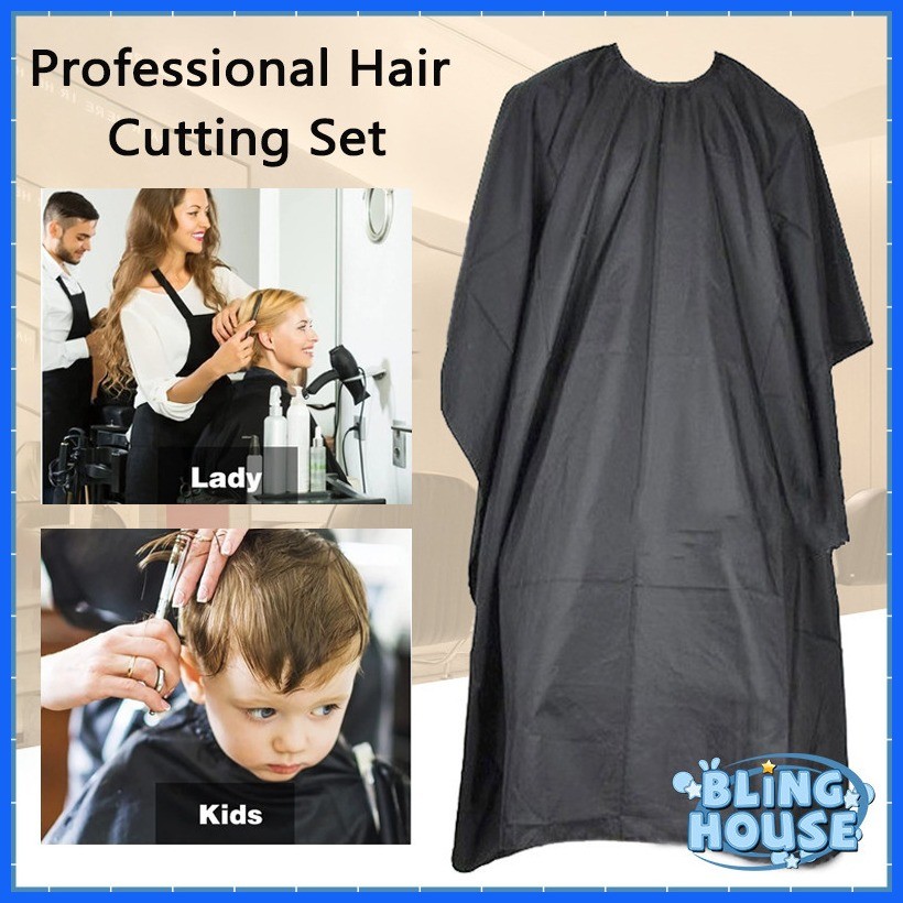 Bling Barbers Cape Hair cut apron Waterproof Cloth Unisex Salon Barber Gown Hairdressing Apro