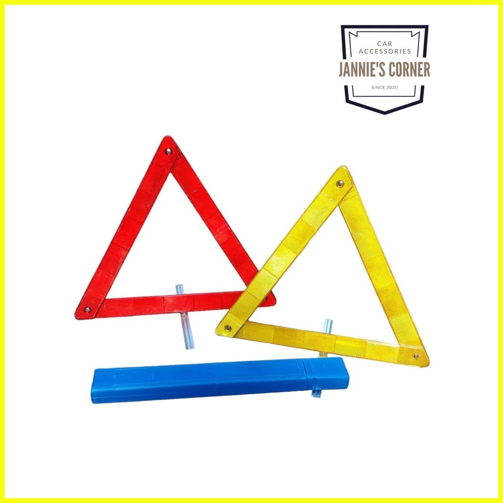 Red and Yellow Early Warning Device (Pair)