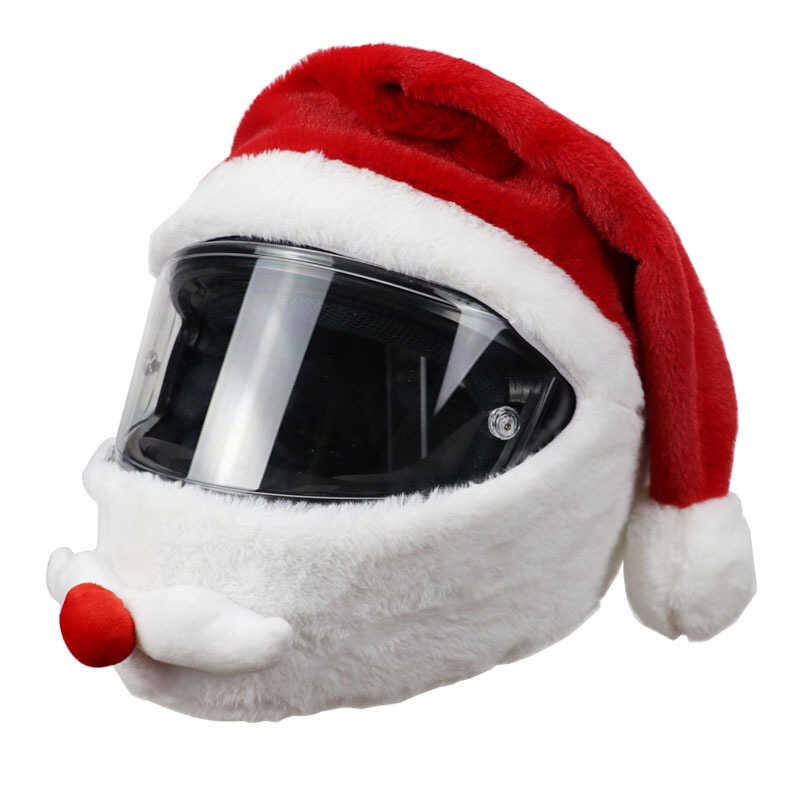 Biglang Helmet Cartoons Unicorn Nakakatawa Plush Helmet Protective Cover Helmet Full Face Covers Fo - Image 2