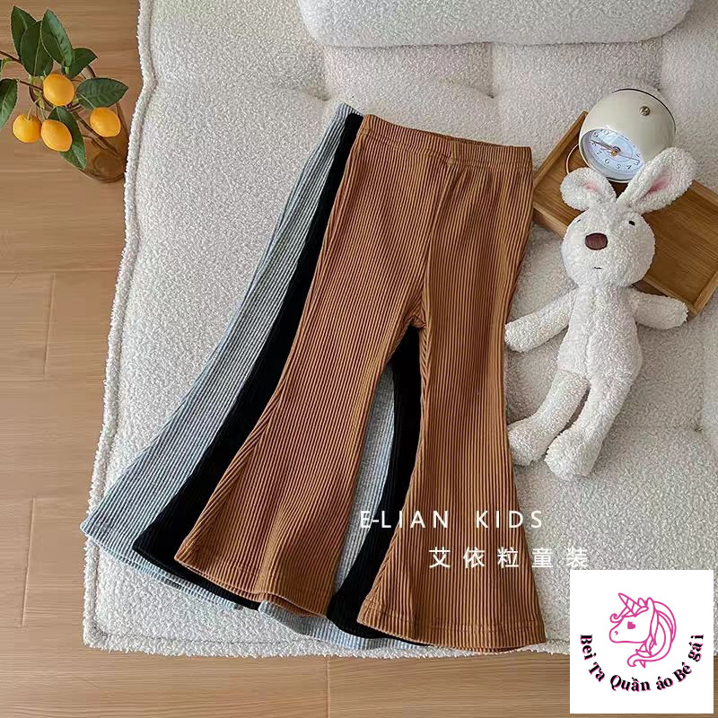 Spring Summer Girls Pants Spring Summer Western Style Korean Version Children Flared Pants Baby Girl Casual Leggings - Image 5