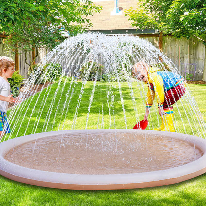 Amazing Family 170Cm Kids Sprinkler Pad Mat - Children Outdoor