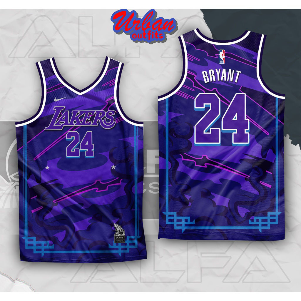 Shop lakers violet jersey for Sale on Shopee Philippines