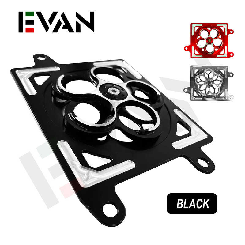 PH FULL Evan. CNC RADIATOR COVER ROUND SPINNER FAN PARA KLIK AT ADV ...