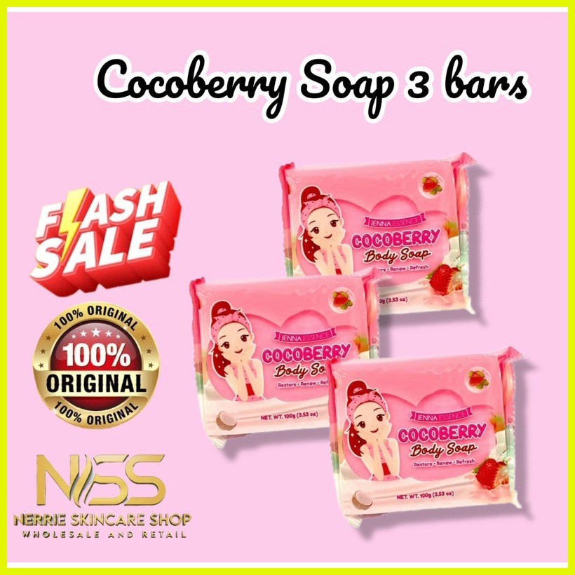 Cocoberry Soap Trial Bar