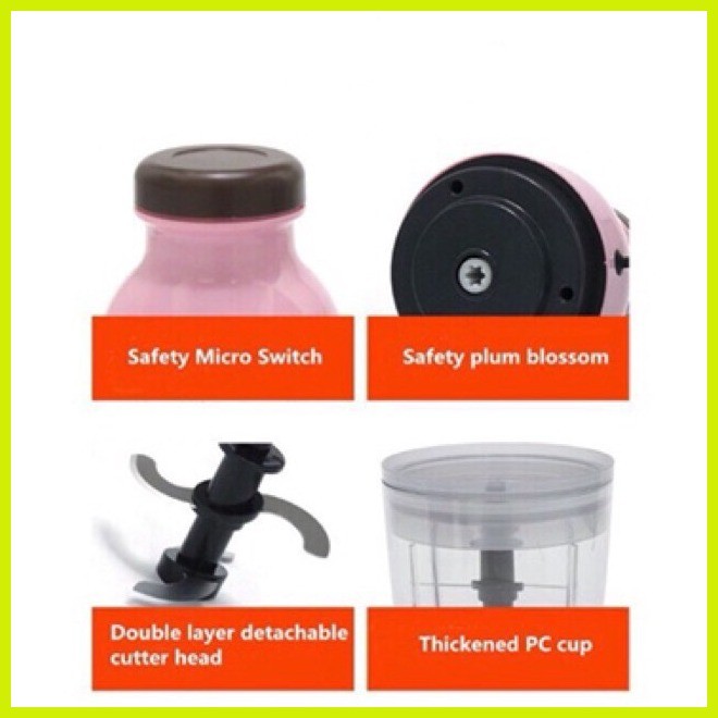 Celina  Electric Meat Grinder Baby Food Processor Kitchen Appliance (Random Color)
