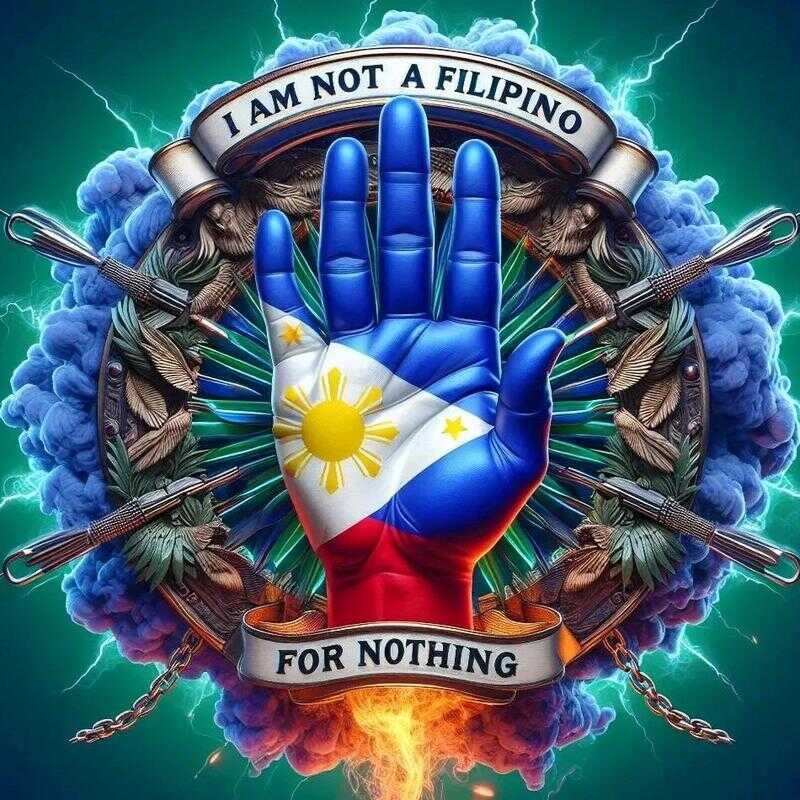 I Am Not A Filipino For Nothing Sticker Pyz Fd — view 3