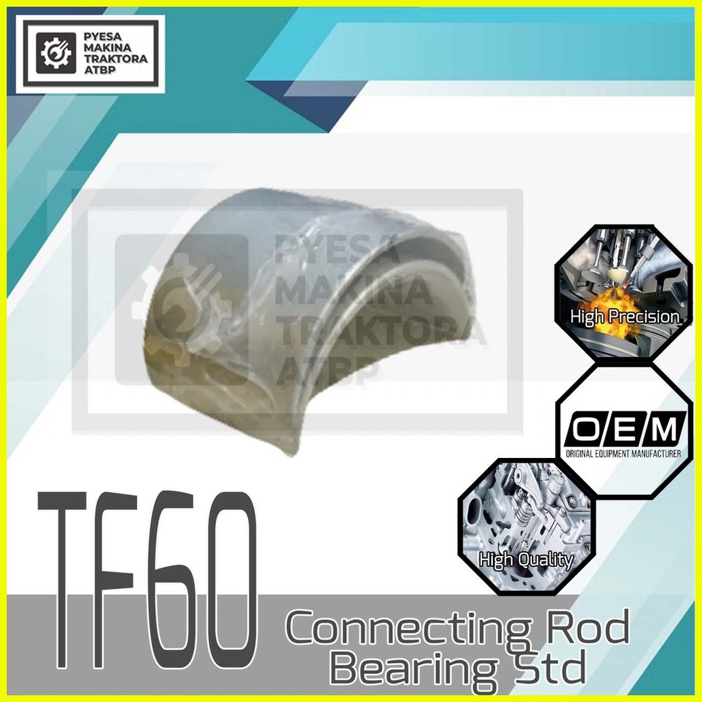 Connecting Rod Bearing STD for Yanmar TF50 TF55 TF60 TF65 TF70  NF60 NF65 NF70 Unit  Diesel E